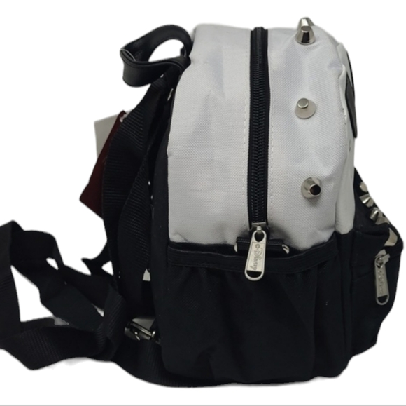 NEW-DISNEY THE NIGHTMARE BEFORE CHRISTMAS JACK SKELLINGTON-MINI BACKPACK STUDDED - Picture 4 of 16